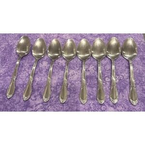 Farberware Majestic Soup Spoon Spoons Stainless Steel‎ Flatware Set of 8